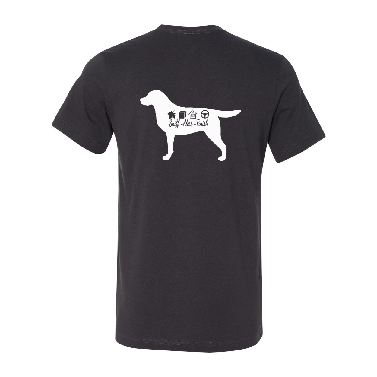 Labrador Scent F/B Unisex SS Jersey Tee - WagALotBowWow