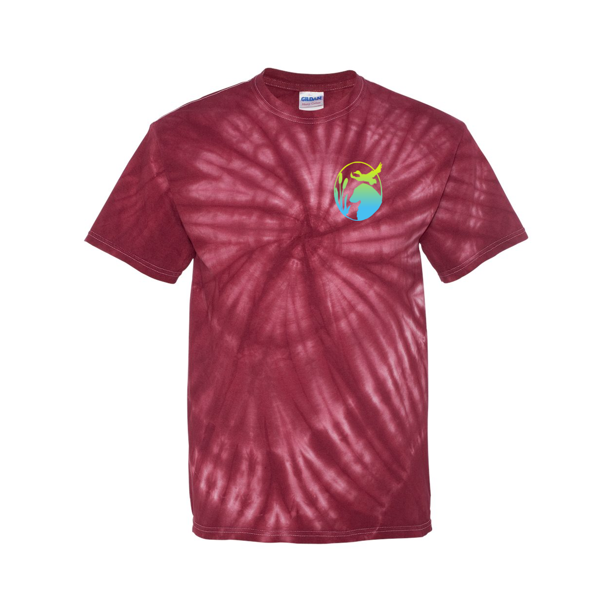 Flatty Life Front/Back Pinwheel SS T-Shirt - WagALotBowWow