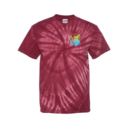 Flatty Life Front/Back Pinwheel SS T-Shirt - WagALotBowWow