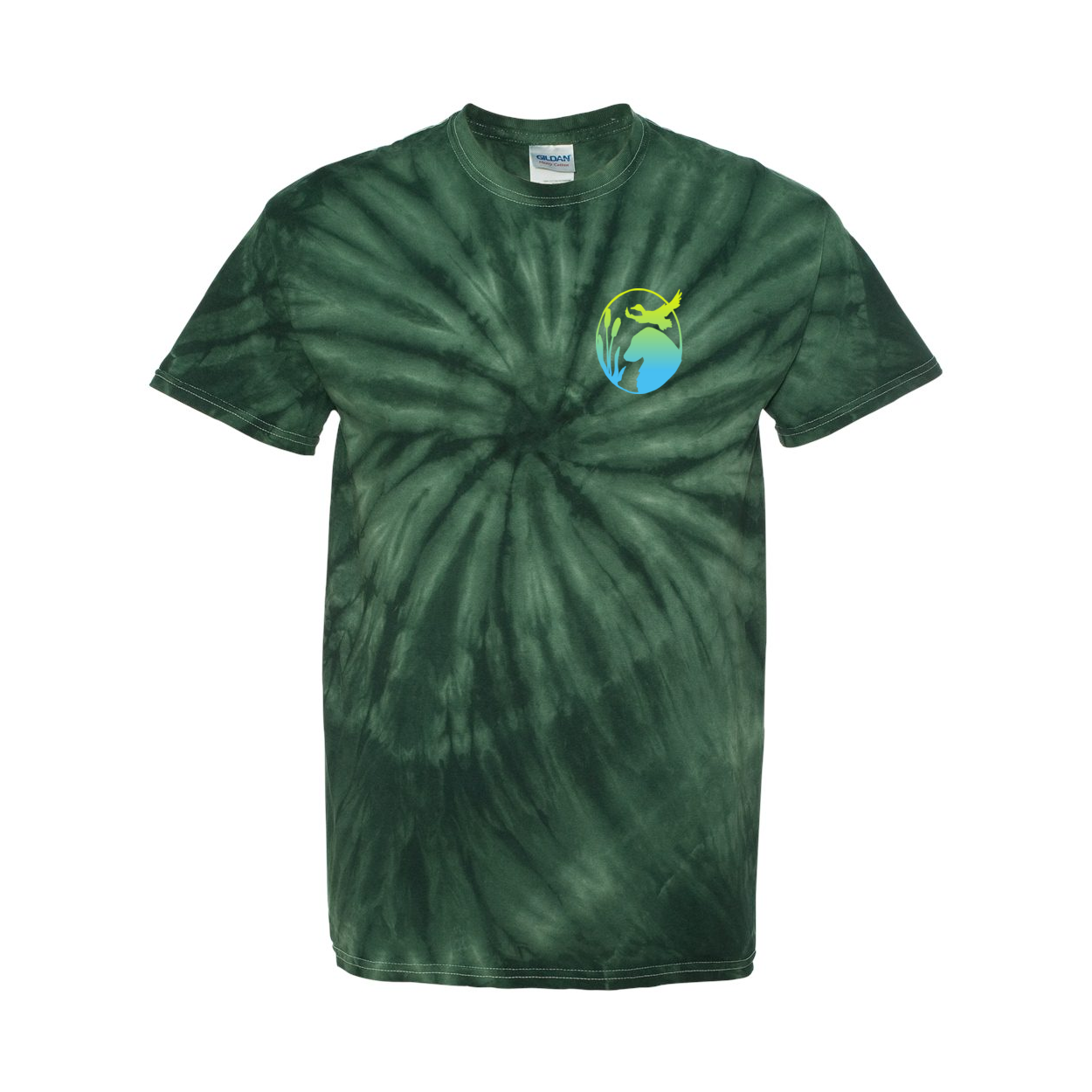 Flatty Life Front/Back Pinwheel SS T-Shirt - WagALotBowWow