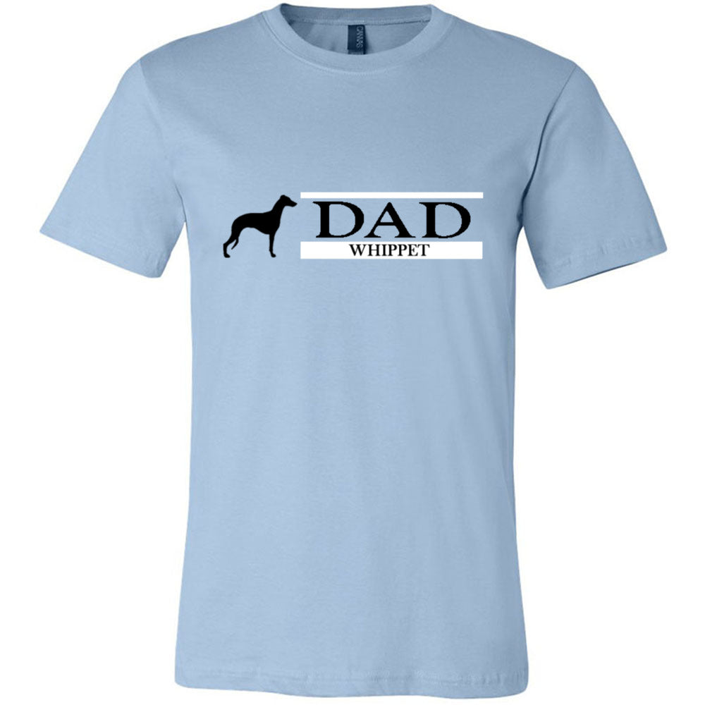 Whippet Dad Unisex Short Sleeve Jersey Tee - WagALotBowWow
