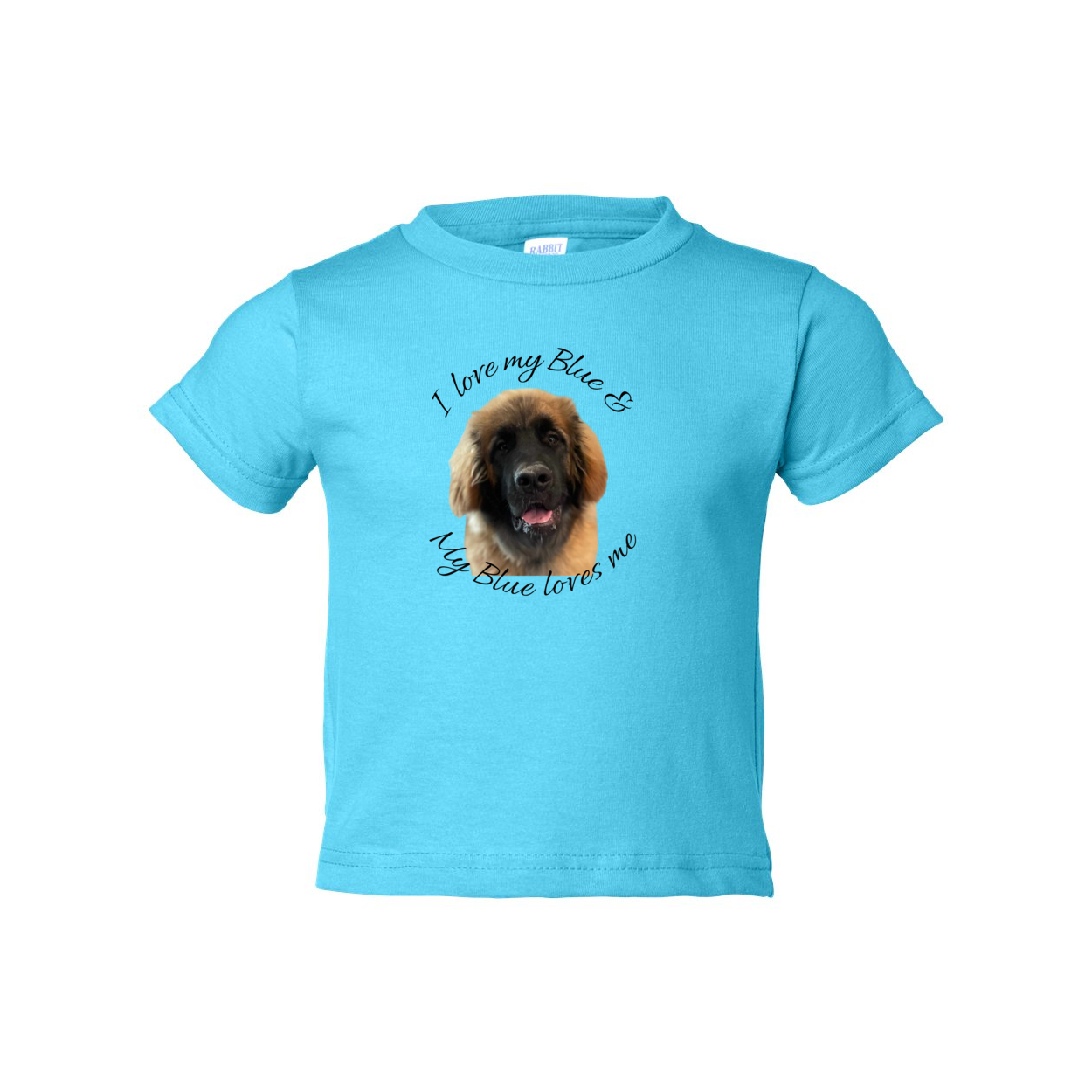 Love Blue Toddler Cotton Jersey Tee - WagALotBowWow