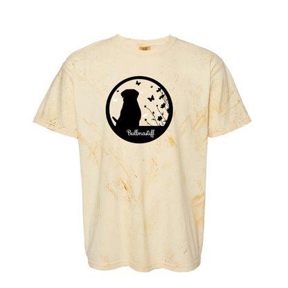 Bullmastiff Flowers Colorblast T-Shirt - WagALotBowWow