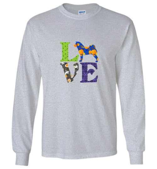 LOVE Akita square - WagALotBowWow