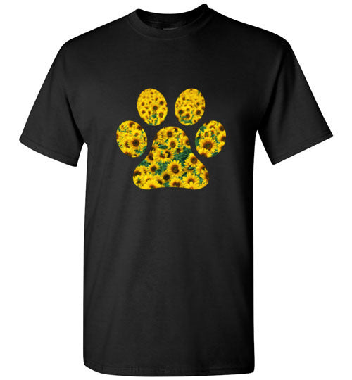 Paw Sunflower Shirt - WagALotBowWow