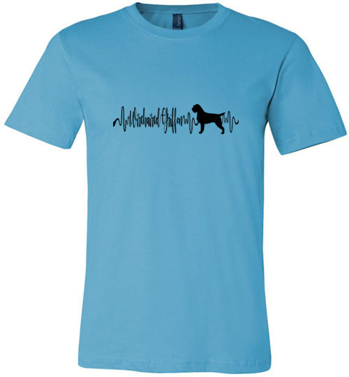 WiredHair Griffon Unisex Short Sleeve Shirt Black - WagALotBowWow