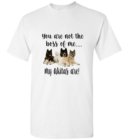 Custom Boss of Me Are Gildan Short Sleeve T-Shirt - WagALotBowWow