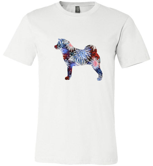 Akita Patriotic Youth Short Sleeve Shirt - WagALotBowWow