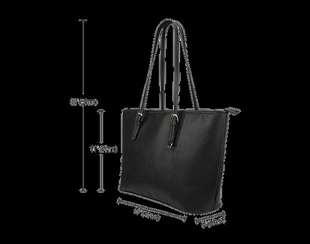 Express Akita Leather Tote Large - WagALotBowWow