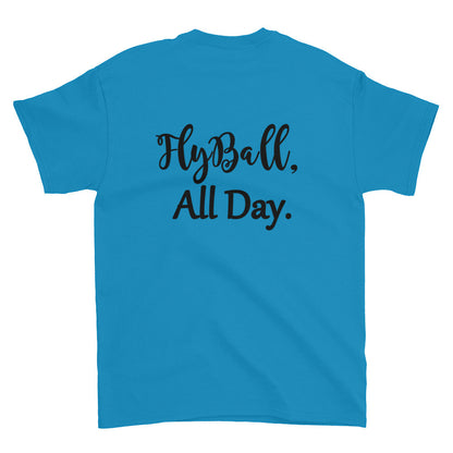 Fly Ball back Short sleeve t-shirt - WagALotBowWow