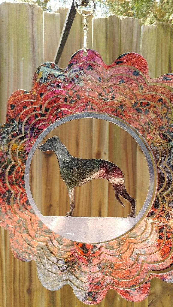 Whippet Wind Spinner - WagALotBowWow