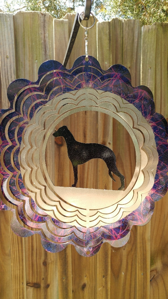 Whippet Wind Spinner - WagALotBowWow
