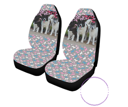 Custom Car Seat Covers - WagALotBowWow