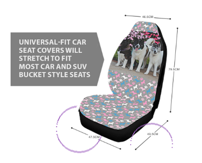 Custom Car Seat Covers - WagALotBowWow