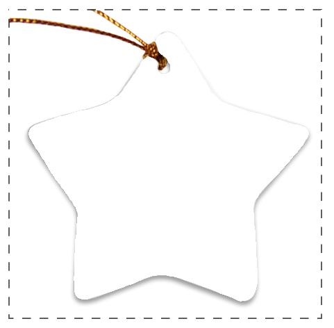 Custom Porcelain Ornaments - WagALotBowWow