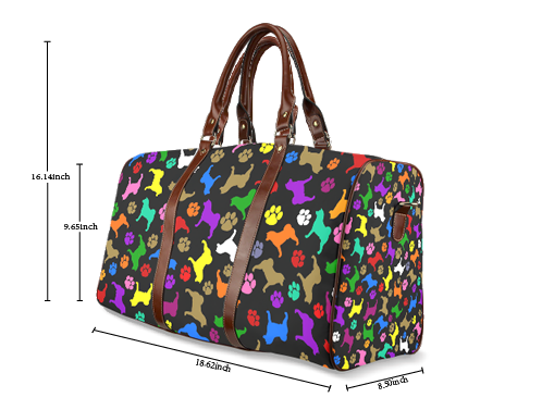 Akita Travel Bag - WagALotBowWow