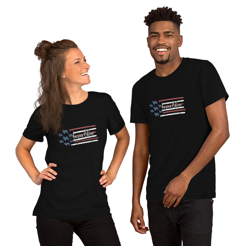 American Eskimo Short-sleeve unisex t-shirt - WagALotBowWow