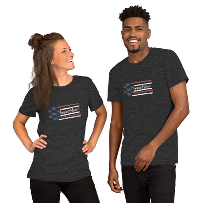 American Eskimo Short-sleeve unisex t-shirt - WagALotBowWow