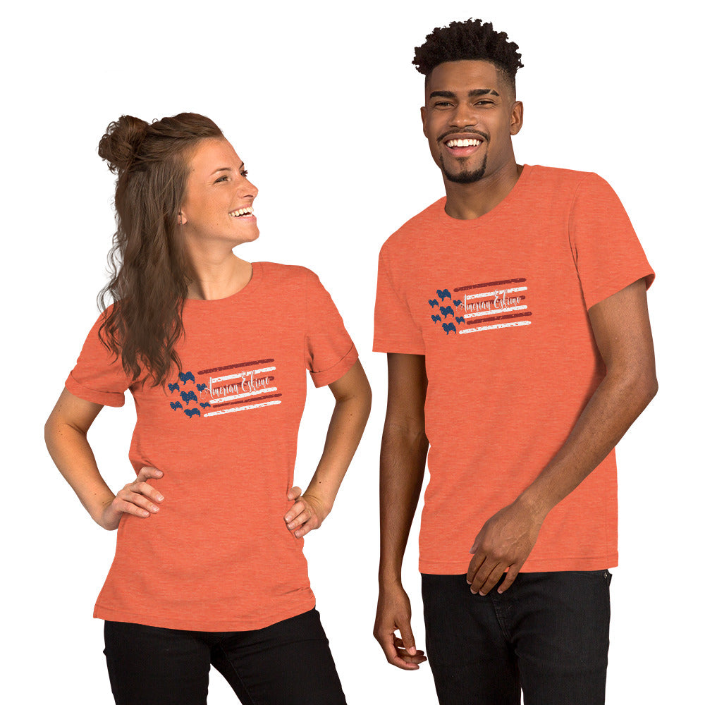 American Eskimo Short-sleeve unisex t-shirt - WagALotBowWow