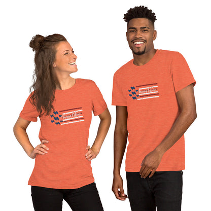 American Eskimo Short-sleeve unisex t-shirt - WagALotBowWow