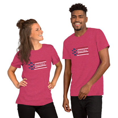 American Eskimo Short-sleeve unisex t-shirt - WagALotBowWow