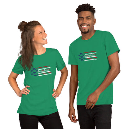 American Eskimo Short-sleeve unisex t-shirt - WagALotBowWow
